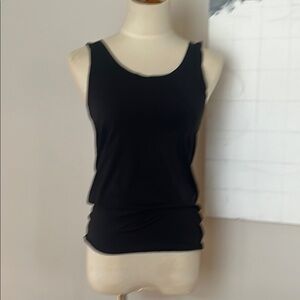 COS Black Sleeveless Tank Top size Small